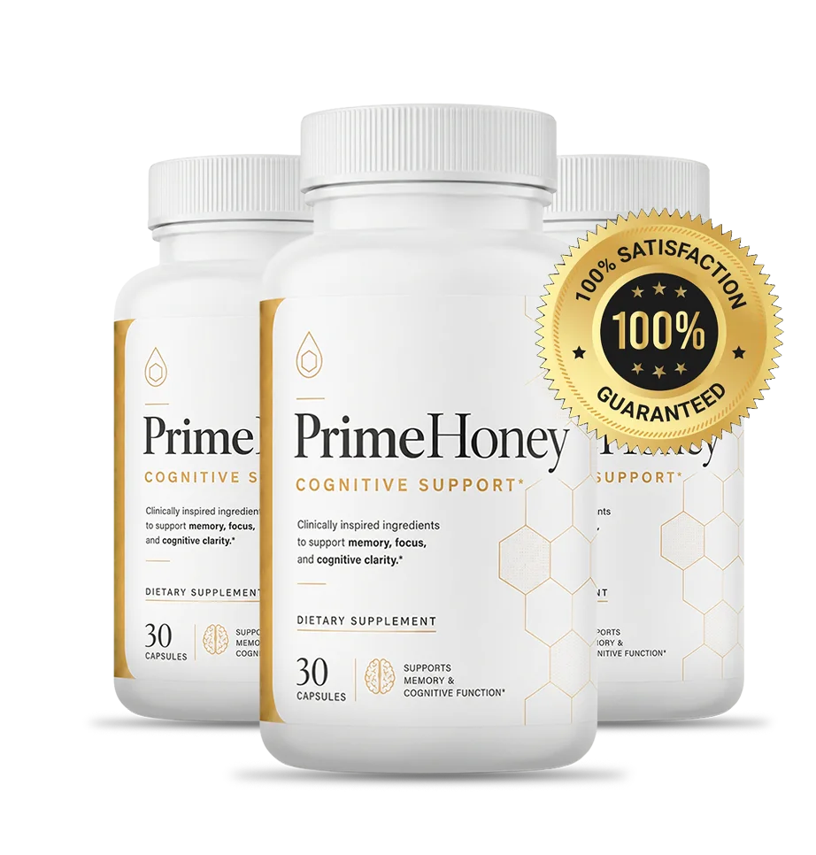 PrimeHoney Brain & Memory Support Supplement