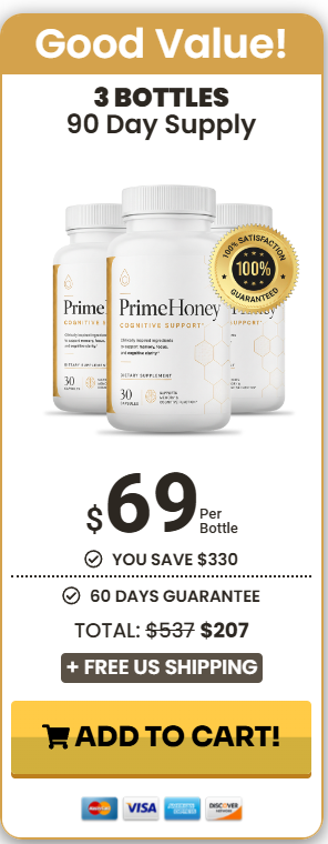 Buy PrimeHoney 3 Bottle